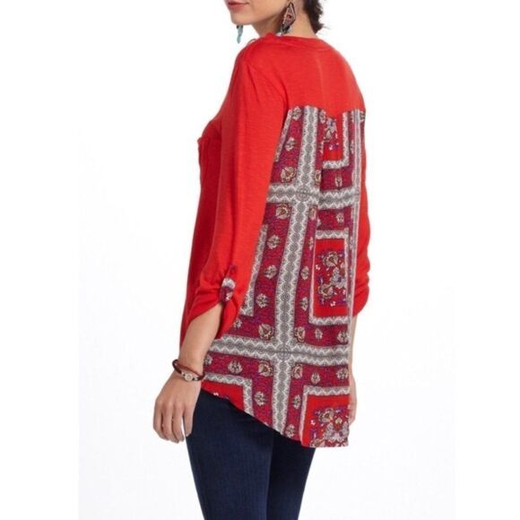 Anthropologie Porridge Whimsical Backstory Top, Size XS. - Picture 2 of 5